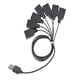 thumbnail image 5 of Accesorio Modelo De Puertos USB Para 10220 10260 10255 42083 Lámpara Redonda Ladrillos De Juguete Siete Puertos, 5 of 5