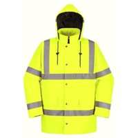 Metalfer - Parka Térmica De Alta Visibilidad Impermeable Amarillo Talla M