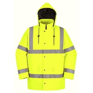 Metalfer - Parka Térmica De Alta Visibilidad Impermeable Amarillo Talla Xl