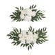 thumbnail image 2 of Guirnalda De Arco De Boda Con Flor De Rosa Artificial, Adorno Para El Hogar, Fiesta, Color Blanco, 2 Uds., 2 of 3