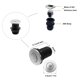 thumbnail image 2 of Interruptor de aire para triturador de basura Ketofa, negro, acero inoxidable, 2 of 6