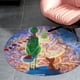 thumbnail image 4 of El Grinch Alfombra Redonda de Felpa Coral, Antideslizante, No Desprende Pelusas, Lavable y Duradera para Salón, Dormitorio y Habitación de Niños 60cm, 4 of 6