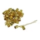 thumbnail image 5 of 12 sets collar extensor de cadena con conector de tapa de extremo de oro, 5 of 5