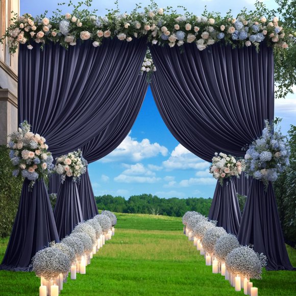 FONDO Nobed HHT 3 m x 2,7 m Azul Marino 2 Paneles