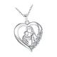 thumbnail image 1 of Collar Con Forma De Corazón Para Mamá E Hijo, Regalo Para El Día De La Madre, Para Abuela, Hija, Mamá, 1 of 5
