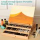thumbnail image 4 of Caballete de mesa VISWIN de madera de haya con 3 cajones, 4 of 7