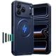 thumbnail image 1 of Funda de teléfono ESR Cyber Series para iPhone 17 Pro, color azul marino, 1 of 6