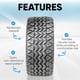 thumbnail image 4 of Neumático OTR 350 Mag All Terrain ATV/UTV 25 x 10.00-12, 6 capas, 4 of 7