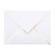 thumbnail image 1 of Envelopes Chriz.Z A7, paquete de 25 unidades, con solapa en V, borde blanco, 1 of 7