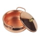 thumbnail image 2 of Olla de Cobre, Utensilios de Cocina de Cobre con Tapa, Cacerola Binaural, Olla para Shabu Shabu, Apta para Estufas de Inducción, para Uso Doméstico Y 18 cm, 2 of 5