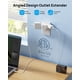 thumbnail image 2 of Outlet Extender TROND, divisor de enchufe de pared con conexión a tierra de 3 clavijas, 2 of 7