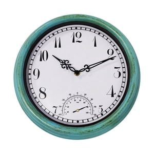 Bothyi - Reloj Redondo Decorativo De Pared Resistente Al Agua Para Decoración De Pared De Salón