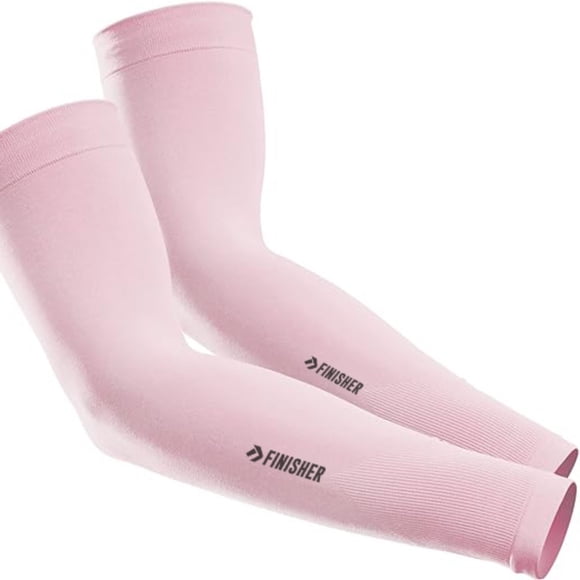 Mangas Uv Para Running Rosadas Finisher