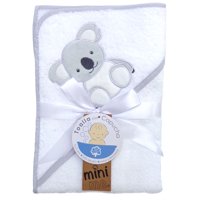 Mini Me - Toalla Capucha Para Bebé Blanco (Koala)