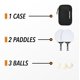 thumbnail image 5 of Set de Tenis de Mesa para Exteriores HEAD con Paletas de Caucho 2-Pack, 5 of 7