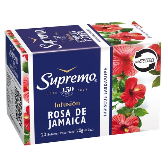 Té Rosa De Jamaica Caja 20 Un Supremo