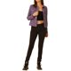 thumbnail image 2 of INSPIRE CHIC Chaqueta de Mujer con Cuello Abatible, Bolsillos con Solapa, Botones a Presión, Imitación de Ante, Talla S, Gris Púrpura, 2 of 6
