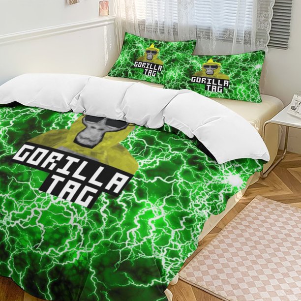 Game Gorilla Tag 3-Piece Bedding Set Soft Warm And Comfortable Bed Set