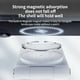 thumbnail image 4 of Cargador Inalámbrico Para iPhone Samsung Galaxy Qi Fast Charging Pad Para Apple Watch AirPods Pro 2 3-Plata, 4 of 6