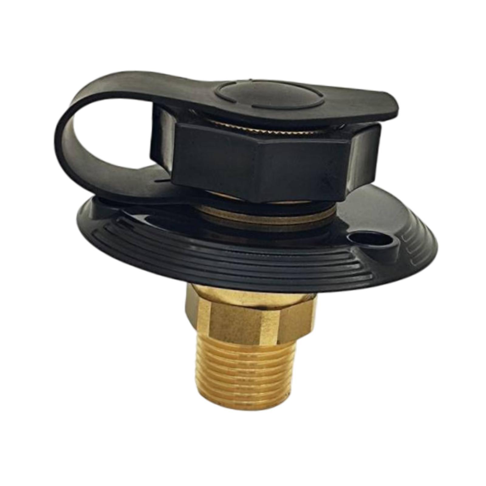 Ioensy - Rv Agua De Agua Conexión Rv Entrada De Agua Para El Remolque Marino Negro