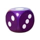 thumbnail image 2 of Dados De Espuma Para Aprender A Contar Matemáticas Para Niños Y Niñas, Recuerdos De Fiesta En El Aula, Color Morado, 2 of 3
