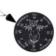 thumbnail image 3 of Tablero De Péndulo De Estrella Brujería Con Colgante Negro Collar Rebanada Radiestesia Negro A, 3 of 5