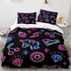 thumbnail image 1 of Cute Unicorn Duvet Cover Set Single Double Bed King Size Home Bedroom Decoration Girl Child Gift Kawaii Bedding Sets Bed Sheets, 1 of 5