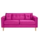 thumbnail image 1 of Sofa New Retro 3c Felpa 05 Fucsia, 1 of 6