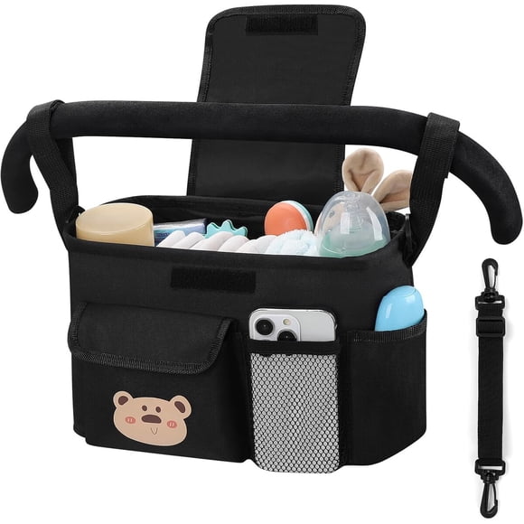Organizador Accmor AC8565Bear Universal para Coche con Porta Vasos