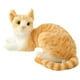 thumbnail image 1 of Peluche GUDVES Gato atigrado naranja de 30 cm para bebé, 1 of 3