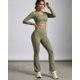 thumbnail image 1 of Set Athleisure Mujer Flare 2 Piezas Calza y Peto Manga Larga - ZL015, 1 of 3