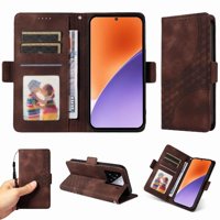 Carcasa Foxdock Xiaomi 15 Pro De Cuero Pu, Diseño Acolchado Clásico, Protección Contra Caídas Y Rayones