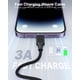 thumbnail image 3 of Cable Aioneus Short Lightning de 30 cm, paquete de 2 unidades para iPhone 14, 13 y 12, 3 of 7