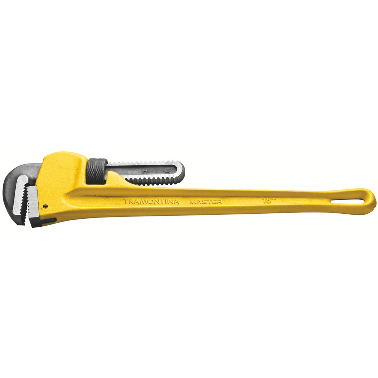 Llave Para Tubo Stillson 12 Tramontina Master Amarillo