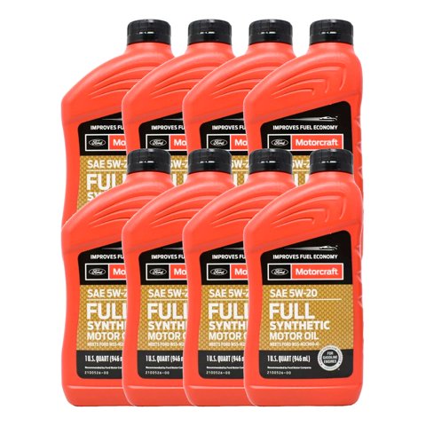 Aceite Ford Motorcraft 5W20 Full Sintetico (8 Unidades)