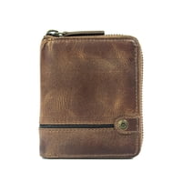 Gino Rodinis - Billetera Hombre Texas 1.160 Azul Camel/Marrón