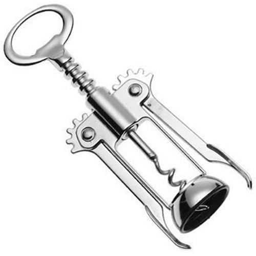 Sacacorchos Manual Acero Inoxidable Hercules