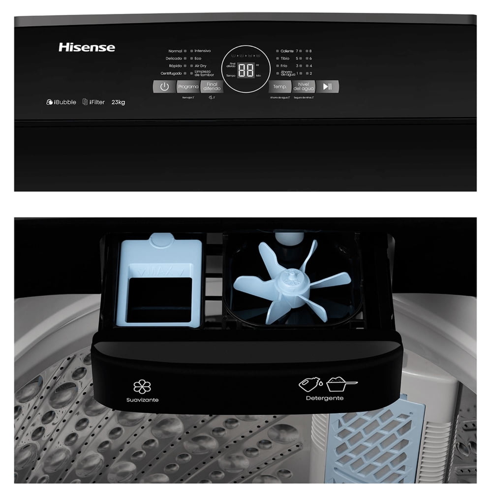 Hisense WT3I2323UT 23 kg Titanium Grey, foto 10