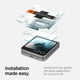 thumbnail image 3 of Protector de pantalla Spigen GlastR EZ FIT Galaxy Z Flip 6, paquete de 2, 3 of 6