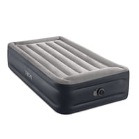 Colchón Inflable Eléctrico Intex 1.5 Plaza Deluxe Pillow Rest Raised