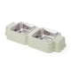thumbnail image 1 of Plato De Forma De Caramelo Con Pocillo De Acero Inoxidable Verde, 1 of 2