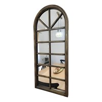 Genérico - Espejo Pared Decorativo Ventana Catedral Vintage Dorado Jhn