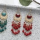 thumbnail image 3 of Pendientes largos de estilo bohemio con borlas vintage y cuentas, 3 of 5
