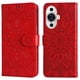 thumbnail image 1 of Funda tipo cartera FOXDOCK para Huawei Nova 11 , diseño girasol en relieve, cuero PU, cierre magnético, soporte y tarjetero, 1 of 5