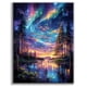 thumbnail image 1 of Kit de arte con diamantes Offito Starry Sky Aurora Lake para adultos, 1 of 9