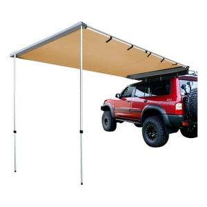 Toldo Camping Lateral Para Auto Techo Xroad Beige