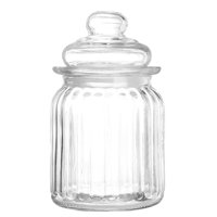 Oem - Bombonera Azucarero Caramelera Decorativa De Vidrio Pequeña L