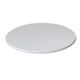 thumbnail image 3 of Mesa De Comedor Redonda De Tela, 27.5-33.5 Pulgadas, Cubierta De Mesa Limpiable, Fácil De Limpiar, Blanco, 3 of 5