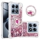 thumbnail image 1 of Funda Para Xiaomi 14t Pro Con Brillo Líquido, Protección Completa Y Soporte De Anillo Giratorio, 1 of 4