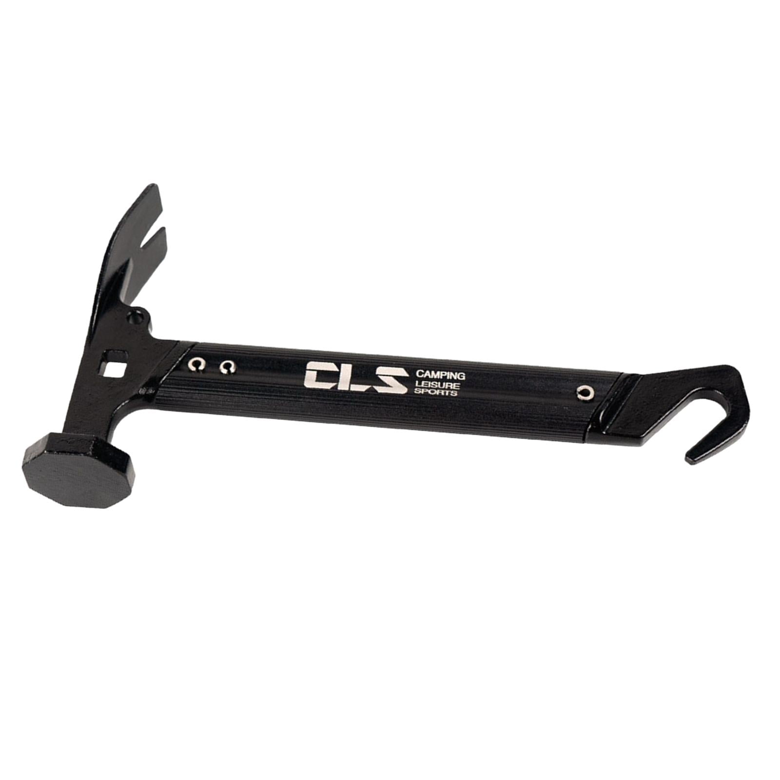 Ioensy - Extractor De Martillo De Aluminio Para Acampar, Mazo De Clavija De Estaca Portátil Para Tienda De Campaña